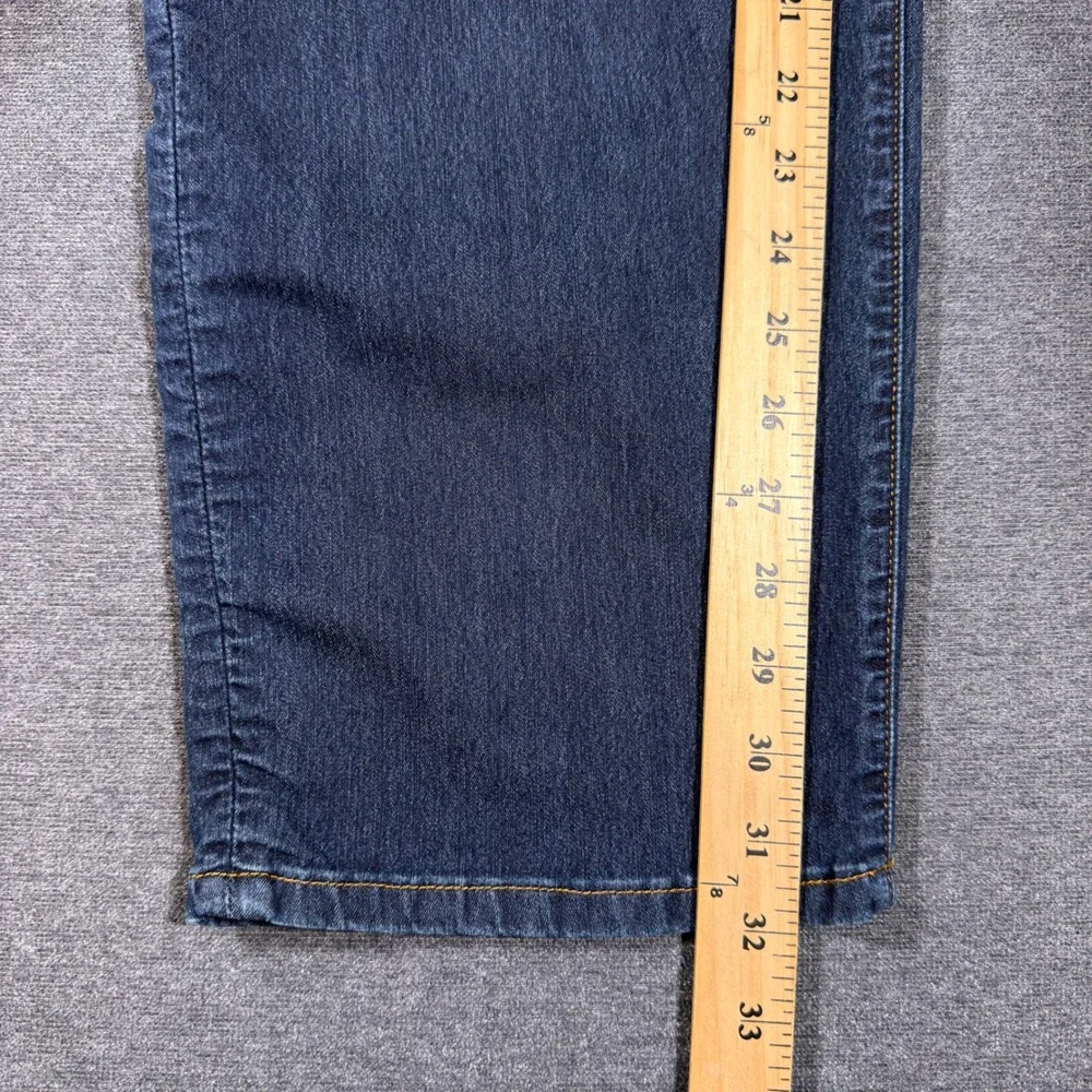 TravisMathew Featherweight Jeans Men 42x32 Blue Denim Straight Leg Stretch
